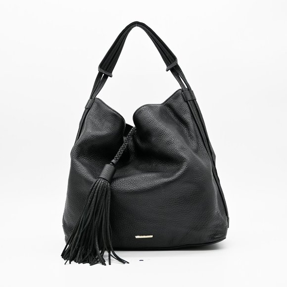 Rebecca Minkoff Handbags - REBECCA MINKOFF Tassel Isobel Hobo Bag Black